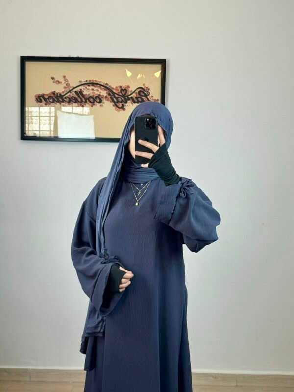 Pack 3 pièces(hijab+foulard+سواعد)