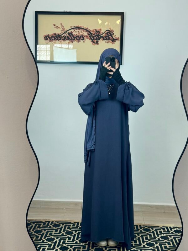 Pack 3 pièces(hijab+foulard+سواعد)